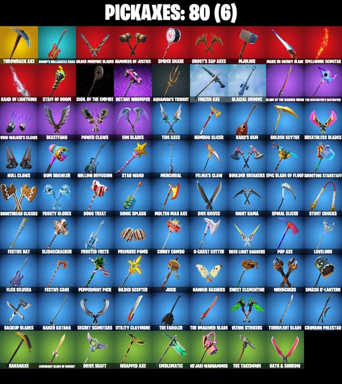 pickaxes comp