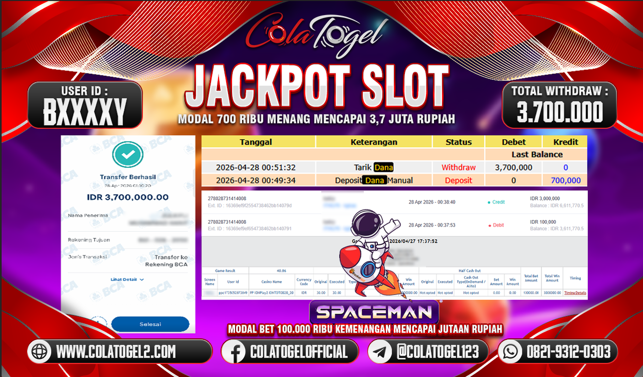 JACKPOT SLOT GACORR!!