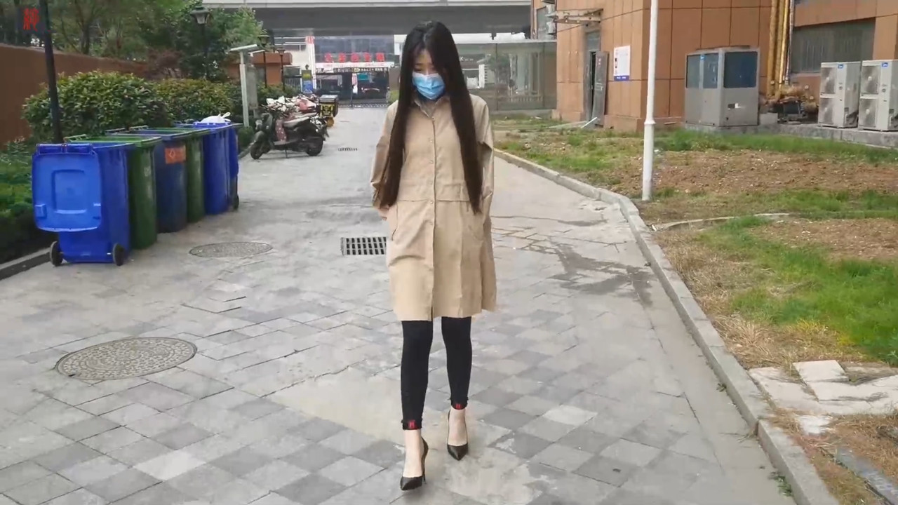 绳之韵 模特小呆12cm尖头超高跟.mp4_20211110_131028.305