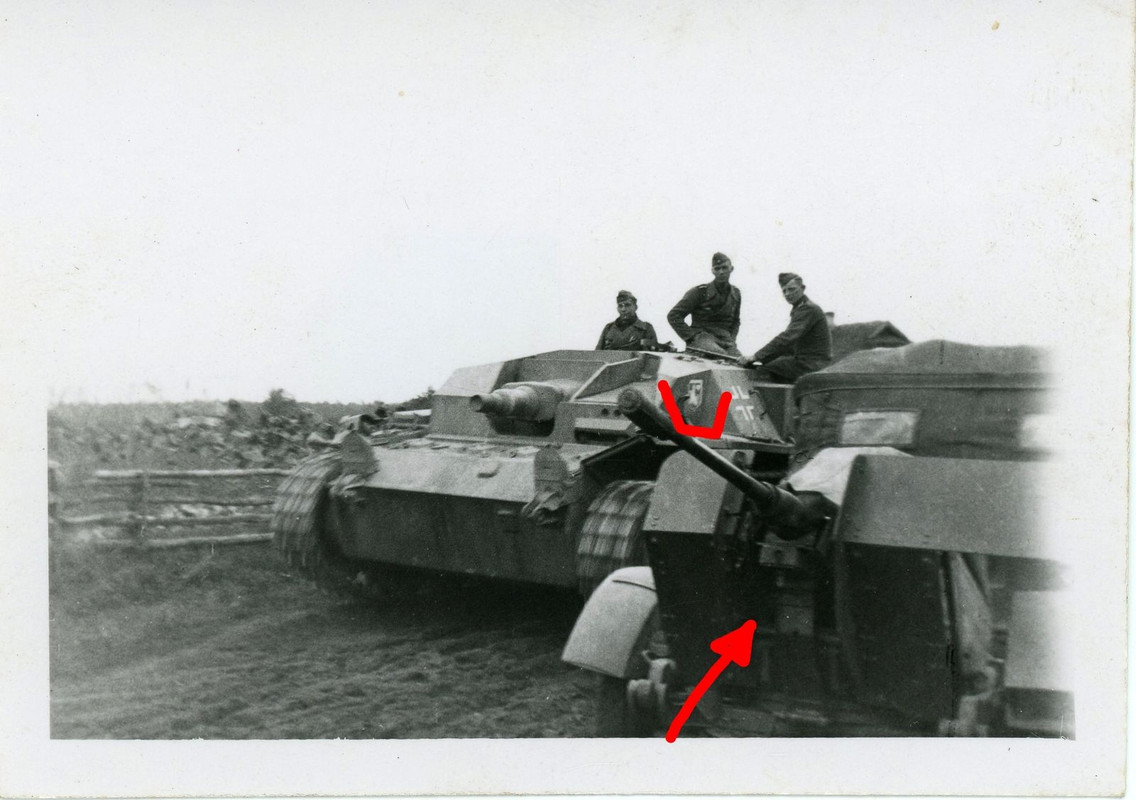 Russland StuG Sturmgeschütz Abteilung 243 Tank S