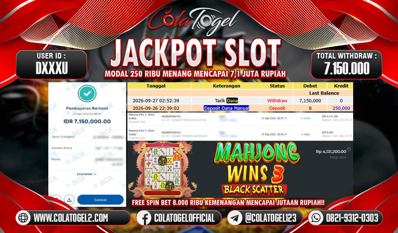 JACKPOT SLOT GACORR !!!