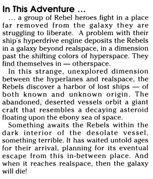 Otherspace seems between real and hyperspace