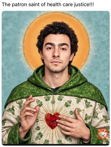 Luigi Mangione:il santo patrono della giustizia sanitaria