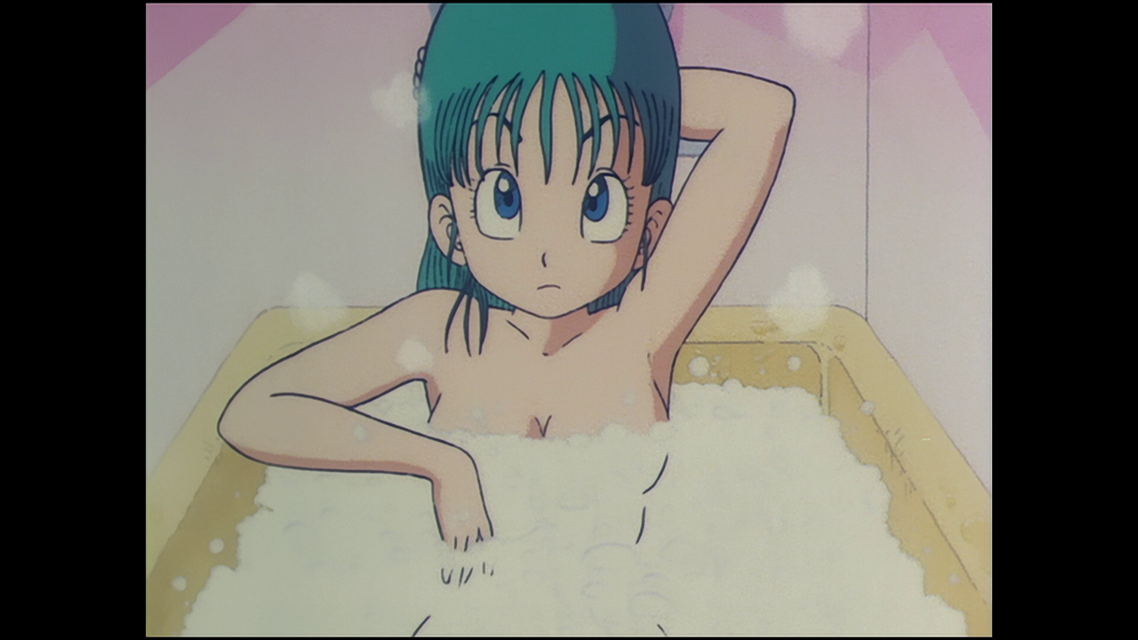 Bulma in the shower