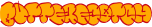 "butterscotch" is written in the font throwupz. it has red lines and is coloured in with yellow.