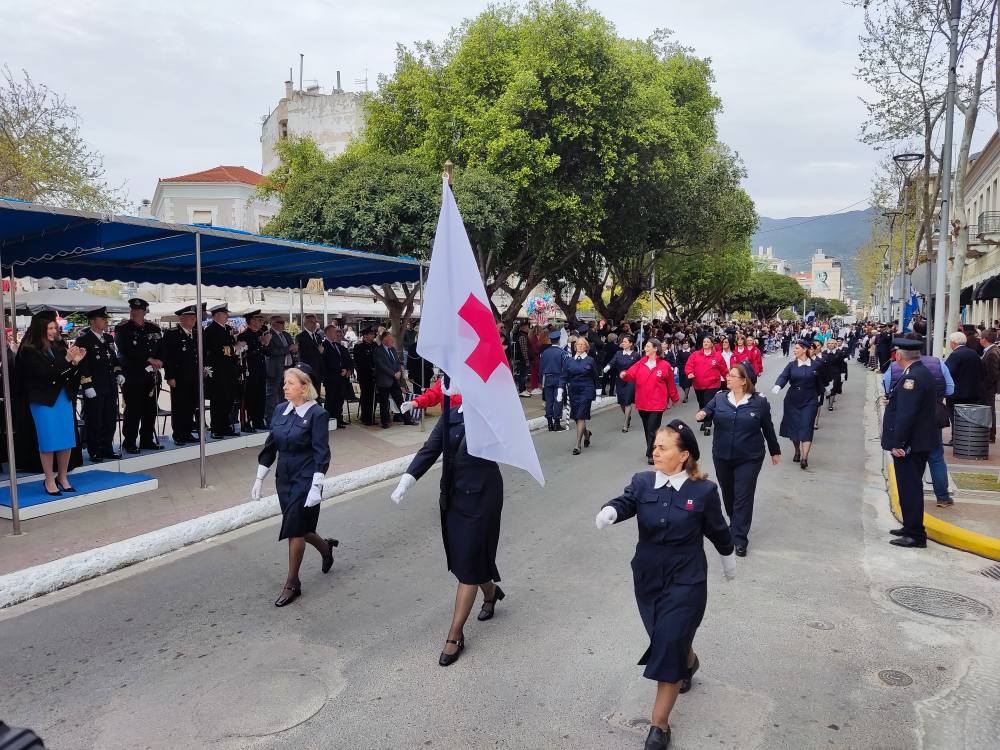 , Καλαμάτα: Λαμπρή παρέλαση για την επέτειο της 25ης Μαρτίου 1821