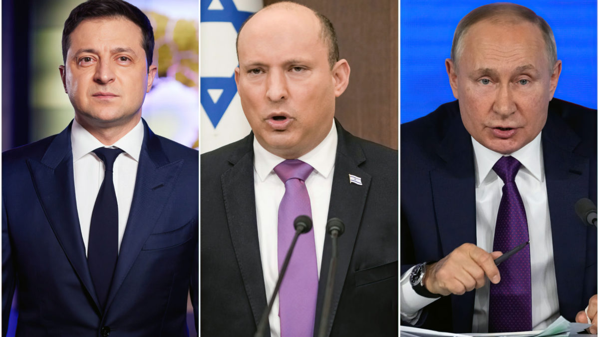 Primer ministro de Israel se reúne con Putin para mediar por Ucrania