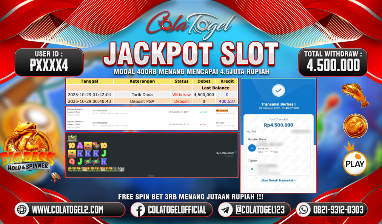 JACKPOT SLOT GACOR!!