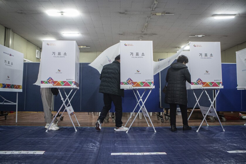 Encuestas arrojan empate en las elecciones presidenciales de Corea del Sur