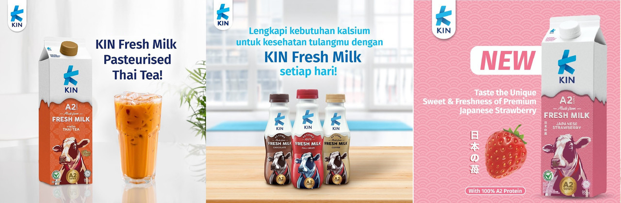 Kin Milk Jual Kin Freshmilk Esl Choco 950 Ml Halal Di Seller Hypermart Solo ...