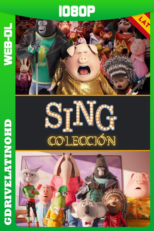 Sing – Colección (2016-2021) WEB-DL 1080p Latino-Inglés