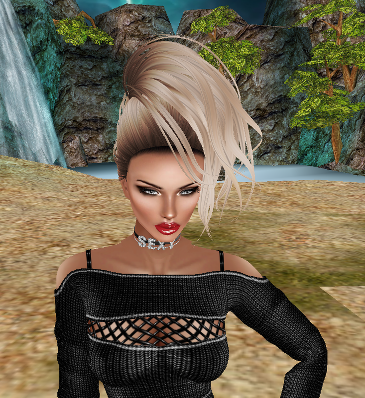 sexy choker black advert