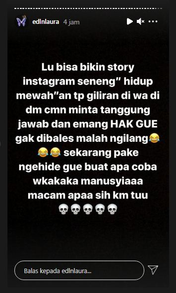 Kegeraman Laura ke Gaga Muhammad yang tak mau bertanggung jawab