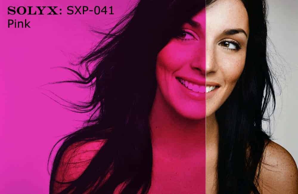 SXP-041 Pink – Stained Glass Window Film. Transparent, optically clear, colored polyester film with a scratch-resistant protective coating. Glossy finish.…
