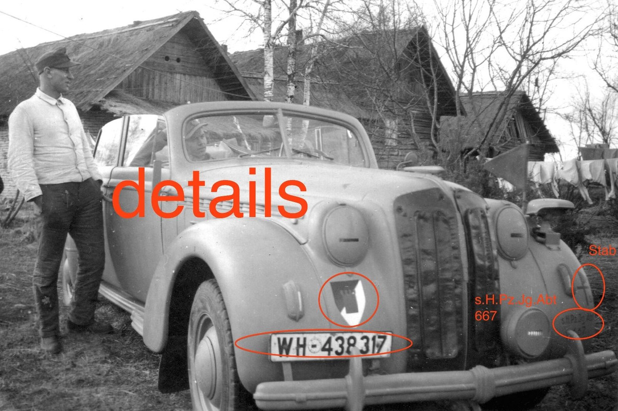 Heeres-Panzerjäger-Abteilung 667  1943 Russland 