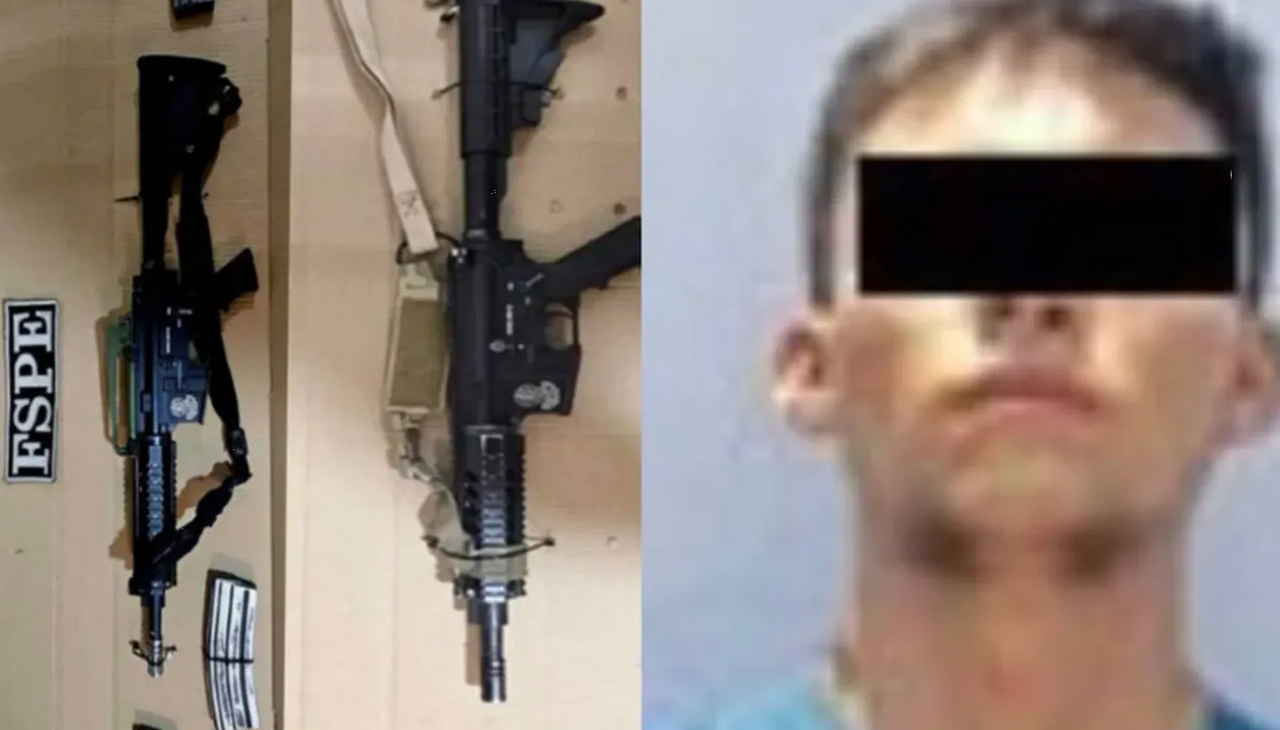 Cae presunto sicario con armas largas y cuantiosa droga en Guanajuato