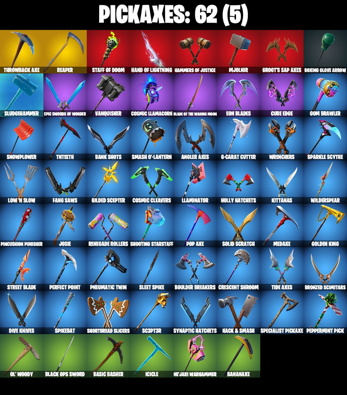 pickaxes comp