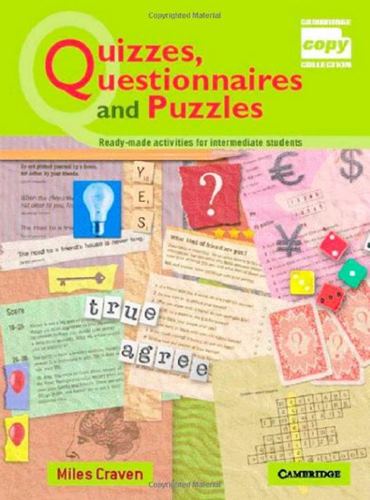 Quizzes, Questionnaires and Puzzles