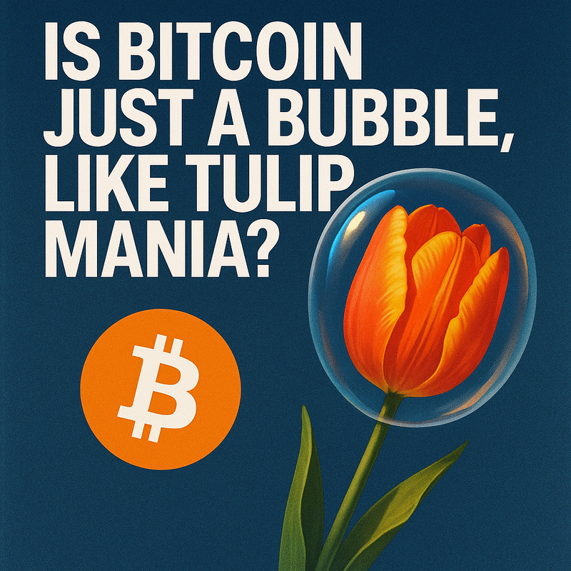 Is Bitcoin just a bubble, like tulip mania?