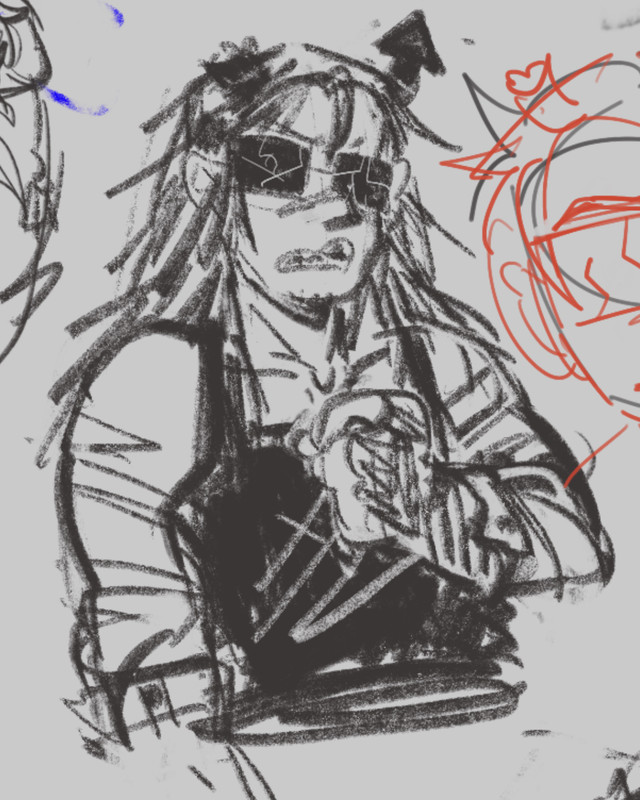 equius looking kind of offended or something