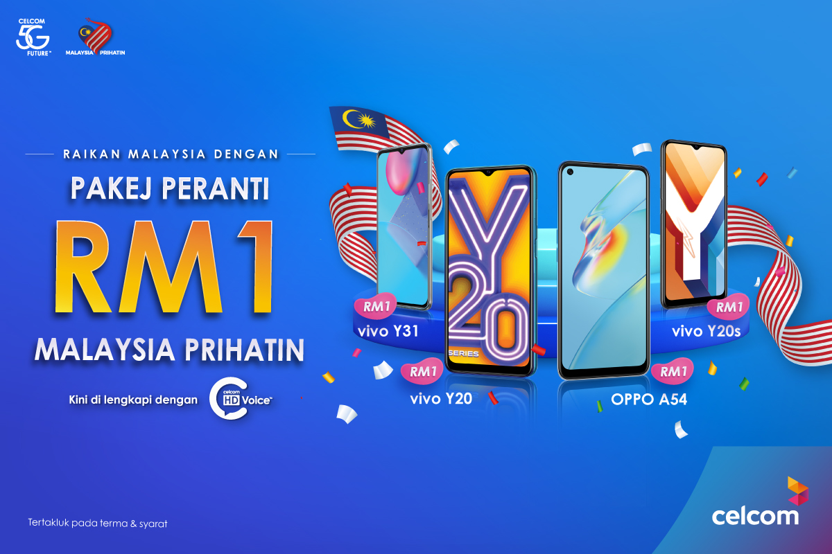 Celcom Offers New 4g Models With Rm1 Device Package