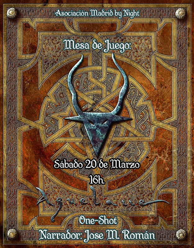 Cartel partida online Aquelarre (Pepe)