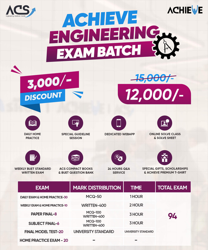 Achieve Engineering Exam Batch Exam 2025