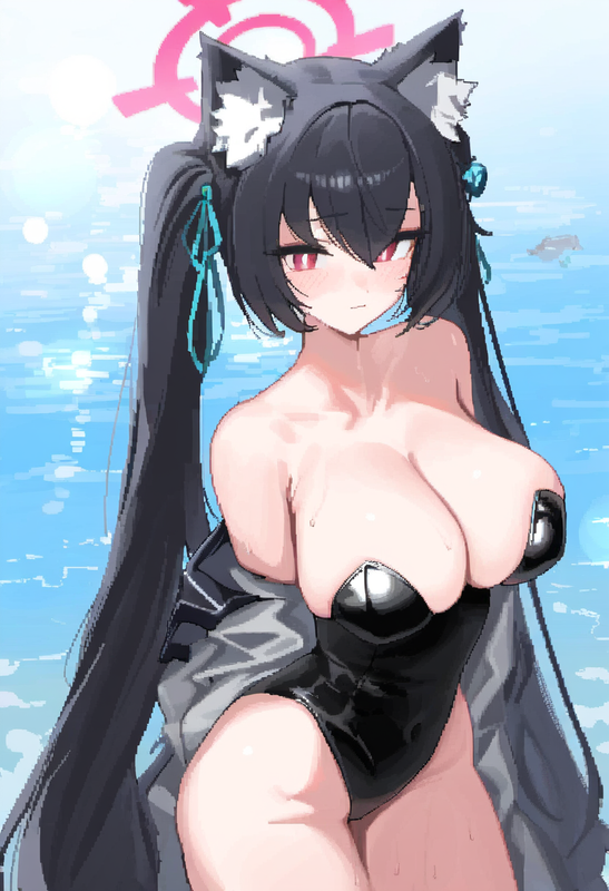 1girl, serika, blue archive, mikozin, NDGD, ohlia, {kobayashi ritz}, reoen, {{{{ s-558201640