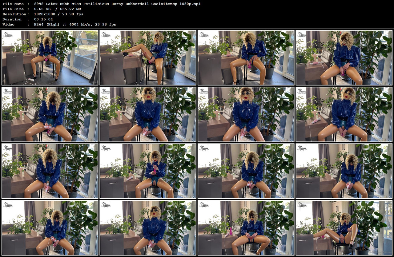 2992 Latex Rubb Miss Fetilicious Horny Rubberdoll Goeloitemcp 1080p mp4