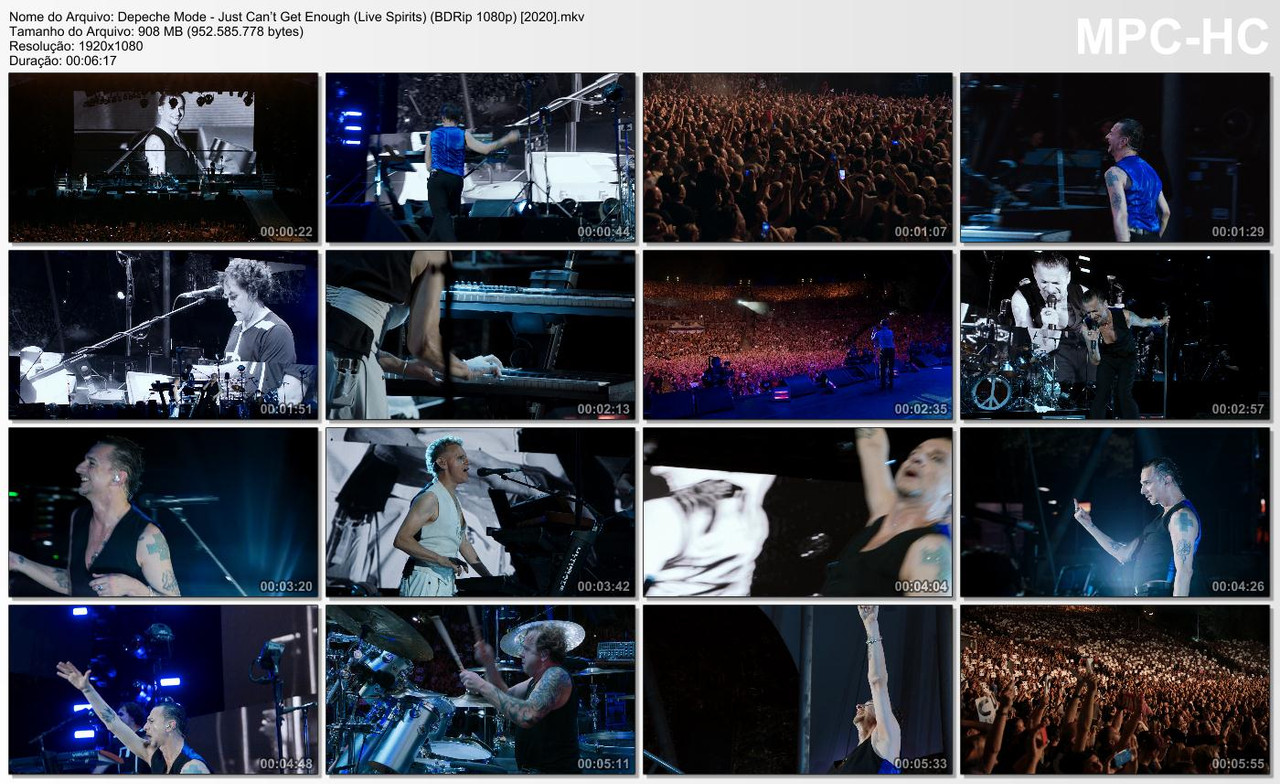 Depeche Mode - Just Can’t Get Enough (Live Spirits) (BDRip 1080p) [2019]