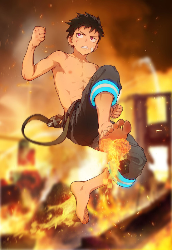 shinra-kusakabe-en-en-no-shouboutai-drawn-by-beitemian-c35e84f2e996843907ed068990f56a59-1
