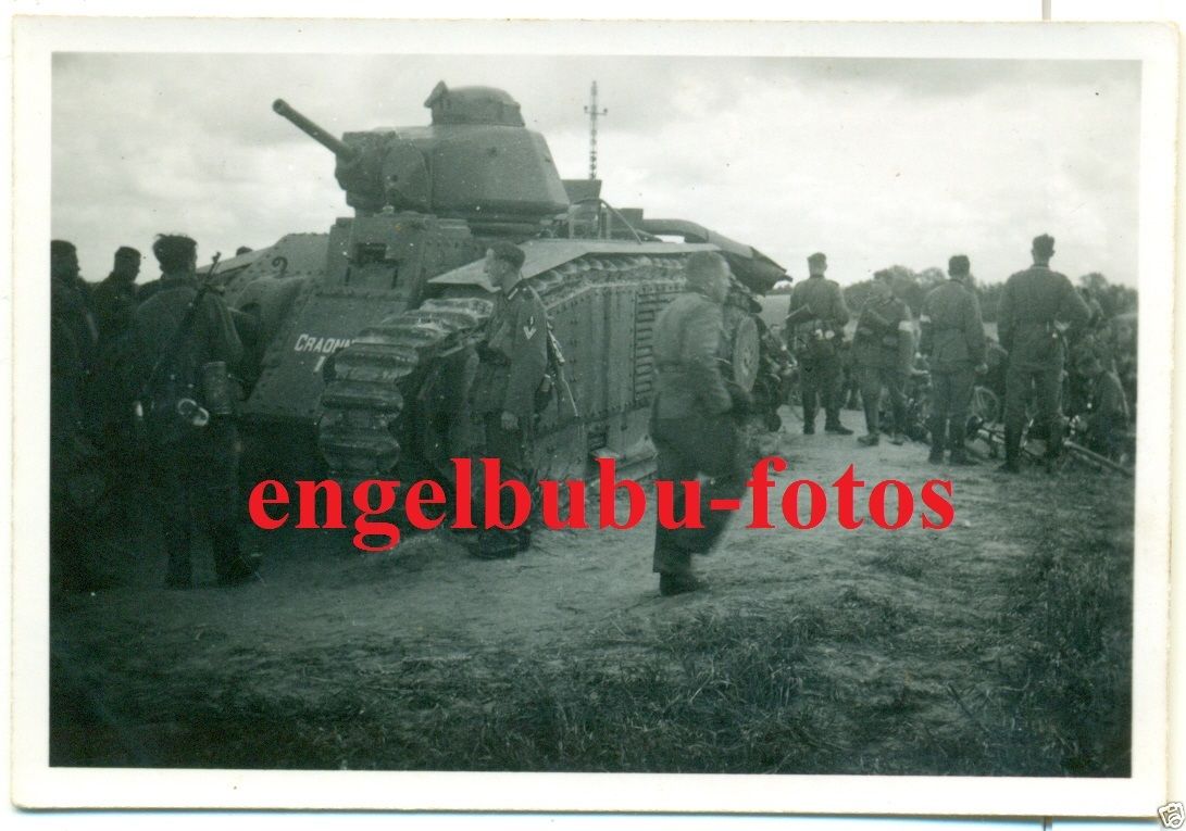 PANZER - Französischer Panzer CHAR 1bis mit Name