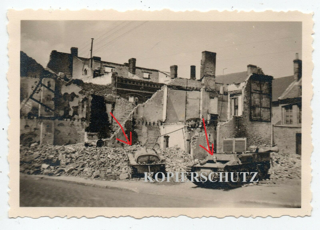 Belgien Frankreich 1940 RAR Beutepanzer Beute Panzer Tank Sdkfz Anhänger