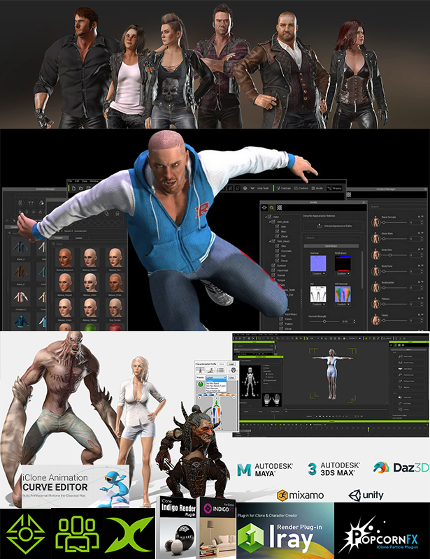 Reallusion iClone 7.61 Realtime Animation +Iray Reallusion iClone 7.61 Realtime Animation +Iray