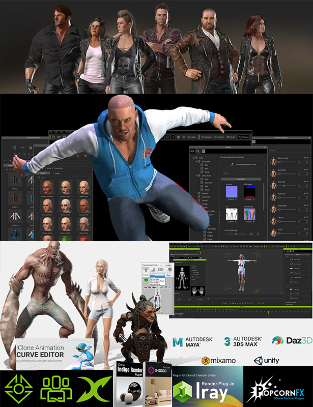 Reallusion iClone 7.61 Realtime Animation +Iray