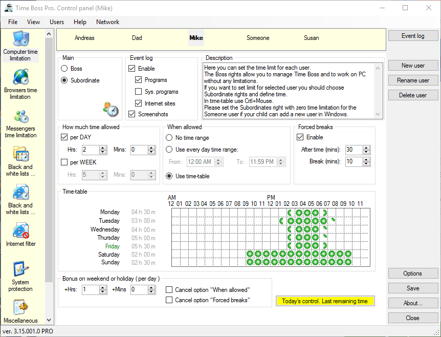 Time Boss Pro 3.35.001 Multilingual