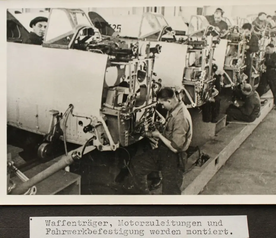me109_179_Neustädter Flugzeugwerke Me 109 Produktion