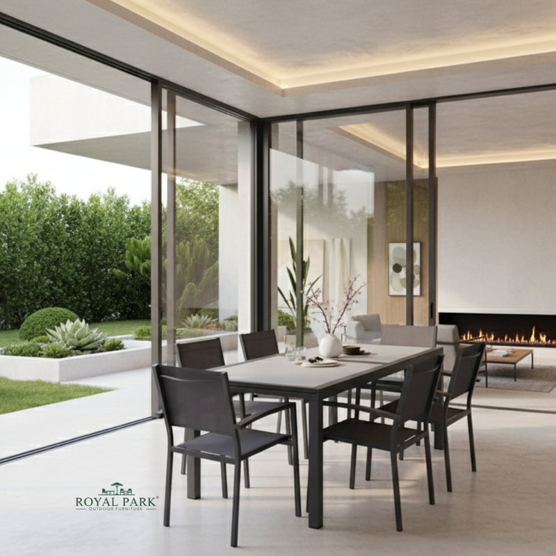 Beneficios mesa extensible de vidrio