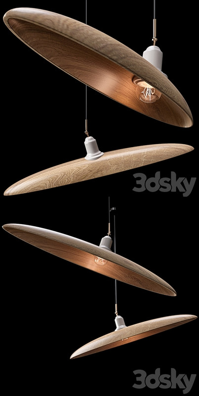 Willlustr wood pendant light