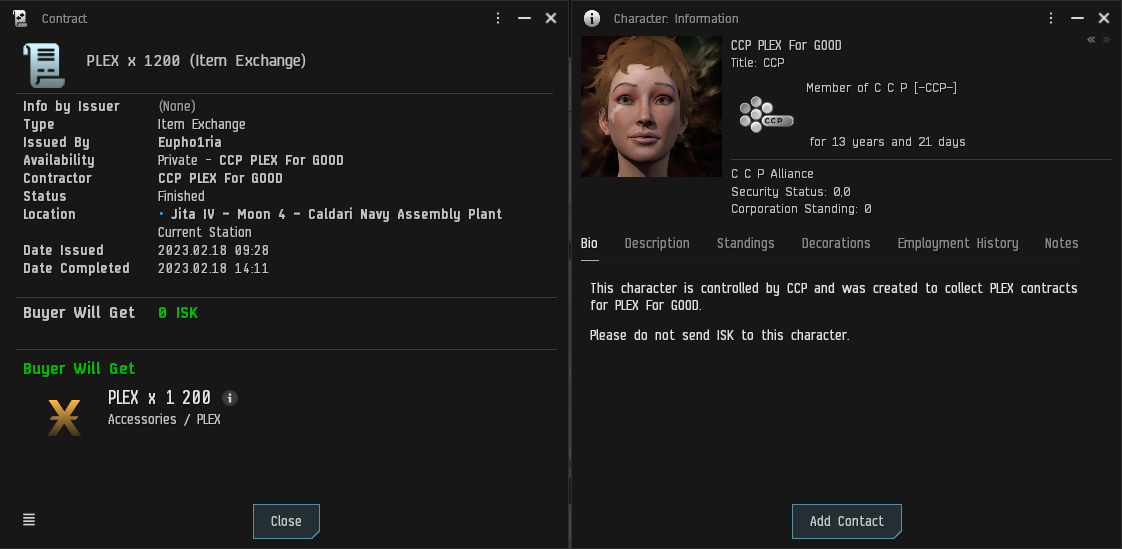 Plex for good T&S (3)