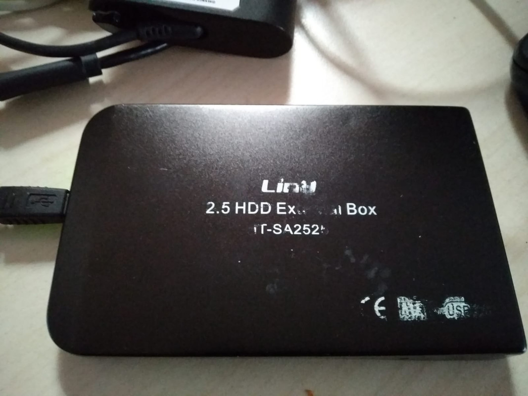 HD Samsung 320gb   box