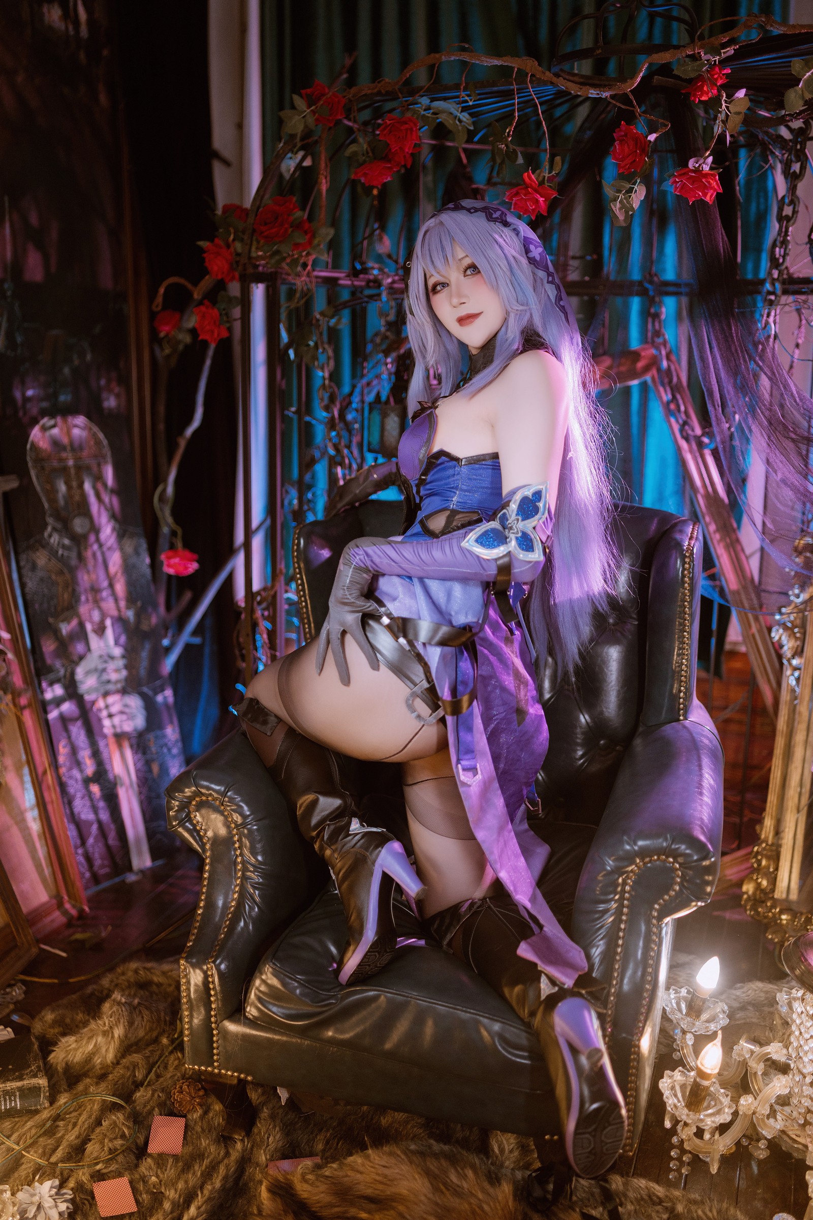 兔胖胖min – 黑天鹅 Cosplay 高清写真集（40P-413MB）角色主题插图