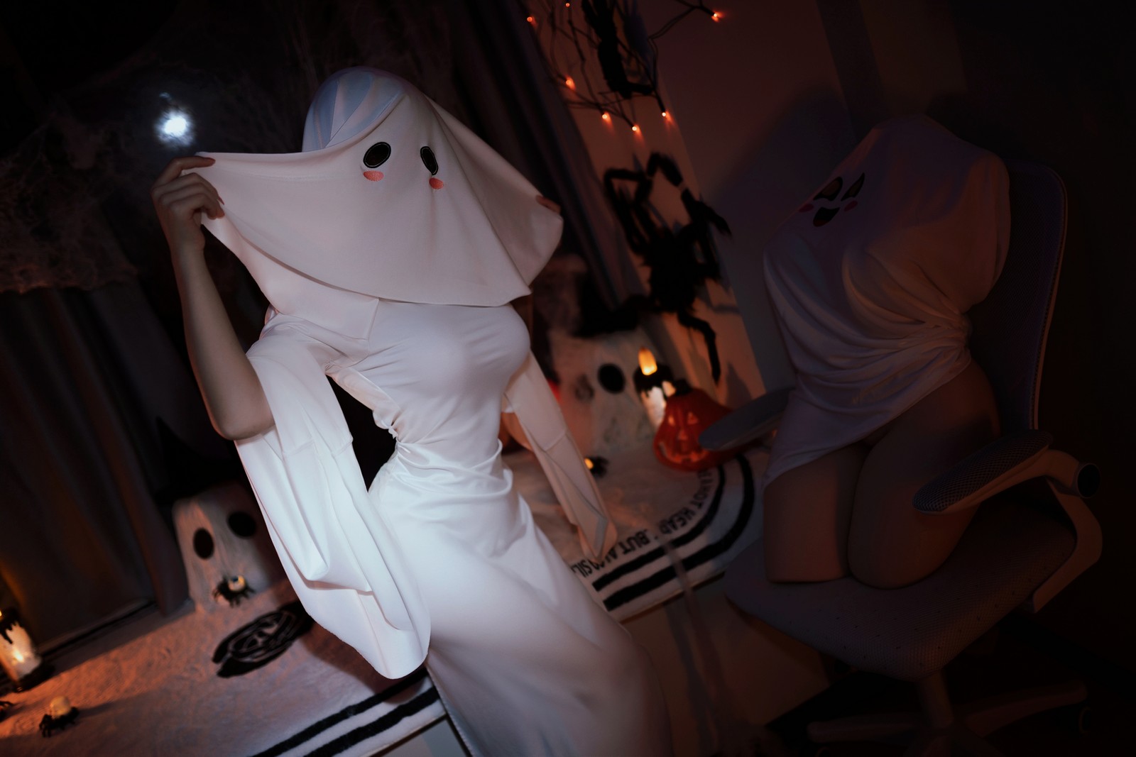 Bangni邦尼 – 幽灵娘 Cosplay 高清写真集（88P-8V-1.29GB）暗黑幻想风插图4