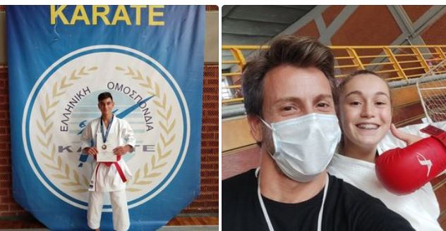 ΚΑΡΑΤΕ: ΜΕ ΕΝΑ ΧΑΛΚΙΝΟ ΜΕΤΑΛΛΙΟ ΚΑΙ ΜΙΑ 7Η ΘΕΣΗ ΕΠΕΣΤΡΕΨΑΝ ΟΙ ΒΕΡΒΕΡΑΚΗΣ ΜΙΧΑΛΗΣ ΚΑΙ ΜΑΡΓΑΡΙΤΗ ΑΡΕΤΗ ΣΤΗ ΧΙΟ