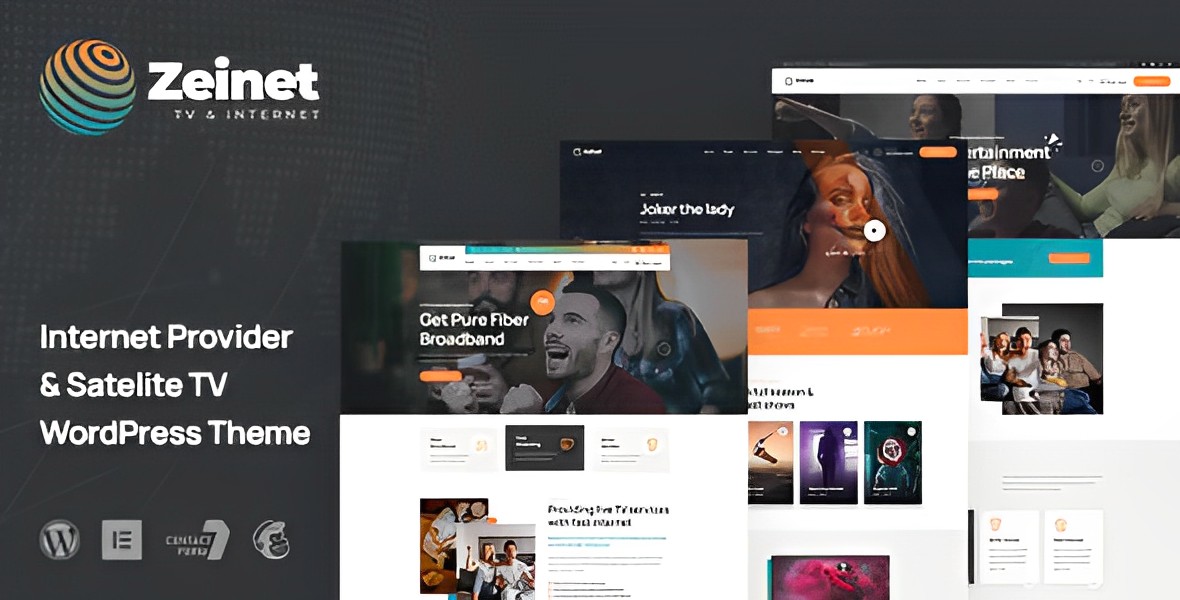 Zeinet – Internet Provider & Satellite TV WordPress Theme By Bracket-Web
