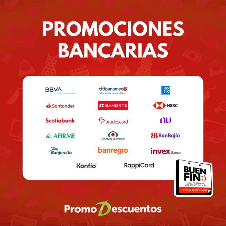 Buen Fin 2023: Guía completa de ofertas bancarias 
