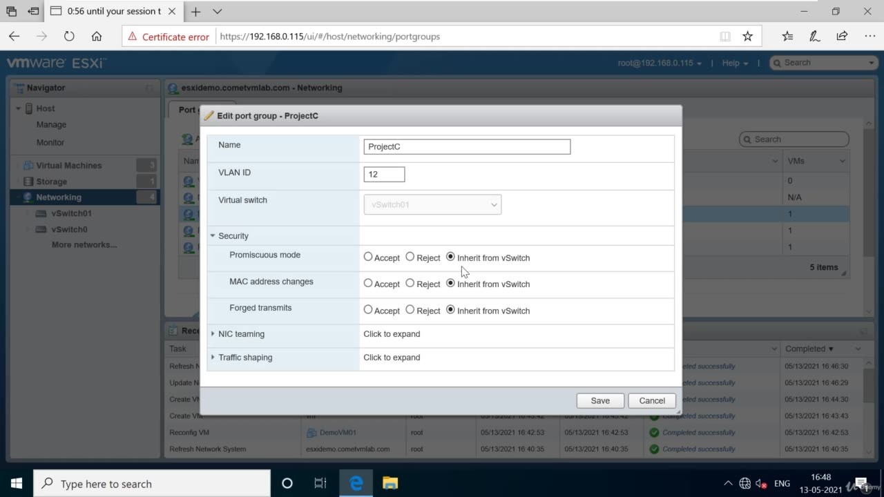 VMware vSphere Administration