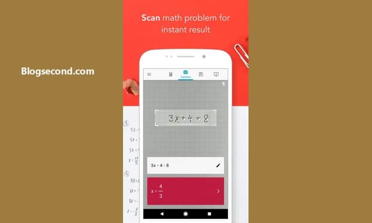 Photomath Aplikasi Kalkulator Pintar untuk Android Blog Second