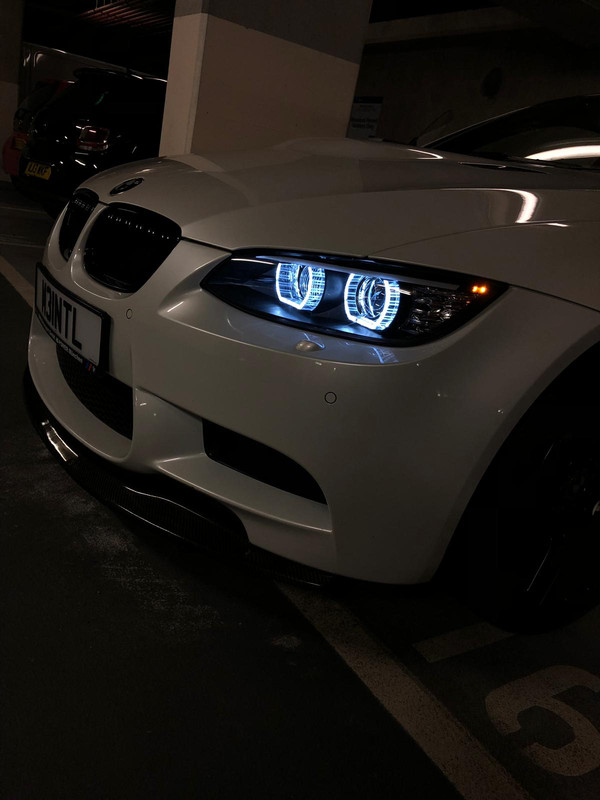 Aftermarket headlights installed for my e92 m3 The M3cutters
