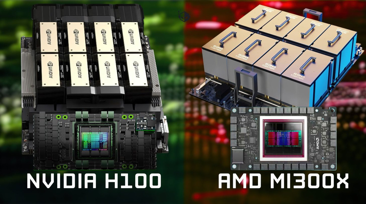 NVIDIA-Hopper-H100-vs-AMD-Instinct-MI300